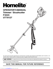 Homelite UT70127 Operator's Manual