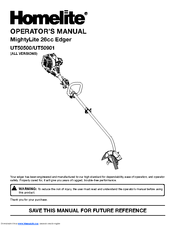 Homelite MIGHTYLITE UT50901 Operator's Manual
