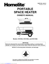 Homelite HHC100A Owner's Manual