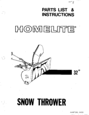 Homelite 32
