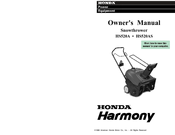 Honda Harmony HS520AS Owner's Manual