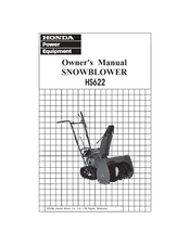 Honda HS622 Owner's Manual
