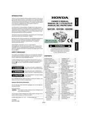 Honda gx200 manual