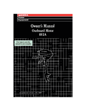 Honda BF2A Owner's Manual