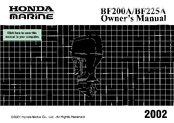 Honda Marine BF200A Owner's Manual