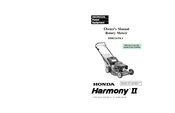 Honda HRR216TKA Harmony II Owner's Manual