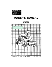 Honda HT R3811 Manuals ManualsLib