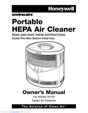 Honeywell enviracaire 18150 Series Owner's Manual