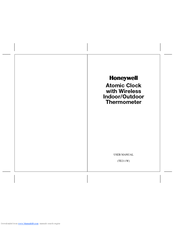 Honeywell TE211W - Atomic Clock With Wireless Thermometer User Manual