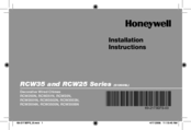 Honeywell RCW3504N1001/N - Decor Wired Door Chime Installation Instructions Manual