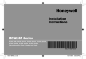 Honeywell RCWL35N Installation Instructions Manual