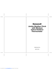 Honeywell RCW33W - Atomic Wall Clock User Manual