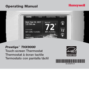 Honeywell THX9000 Prestige HD Operating Manual