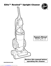 Elite Rewind Upright Bagless Vacuum 