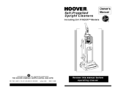 Hoover Dirt FINDER Owner's Manual