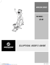 Horizon Fitness CX-66 User Manual