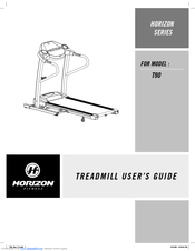 Horizon Fitness HORIZON SERIES T90 User Manual