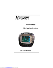 Horizon Navigation NavMate Car GPS Receiver User Manual