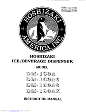 Hoshizaki DM-180A Instruction Manual
