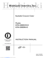 Hoshizaki KMH-2000SWH/3 Instruction Manual