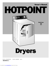 Hotpoint 453 Owner's Manual