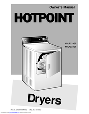 Hotpoint NVLR333ET Owner's Manual