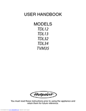 Hotpoint TVM35 User Handbook Manual