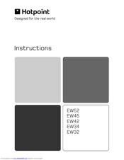 Hotpoint EW45 Instructions Manual
