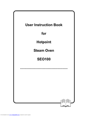 Hotpoint SEO100 User Instruction Book