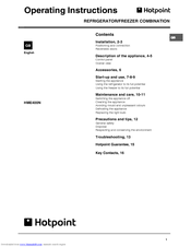Hotpoint HME400N Operating Instructions Manual