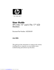 HP L176v User Manual