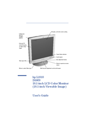 HP L1810 - 18 Inch LCD Monitor User Manual
