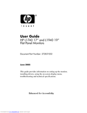 HP L1740 User Manual