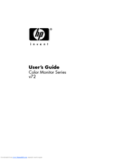 HP Series v72 User Manual
