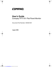 Compaq TFT1701 User Manual