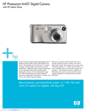 HP Photosmart M407 Specifications