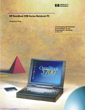 HP OMNIBOOK 5700 Technical Data Manual