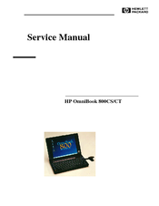 HP OmniBook 800CT Service Manual