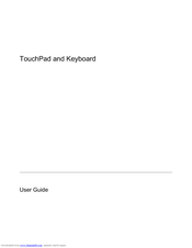 Hp TouchPad and Keyboard User Manual