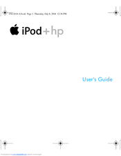 HP iPod User Manual