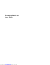HP External Devices User Manual