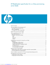 HP StorageWorks SB40c Specifications