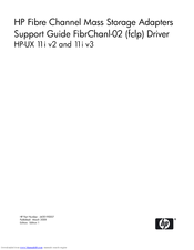 Hp HP-UX 11i v2 Support Manual