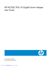 Hp NC510C User Manual