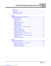 HP E1459A User Manual