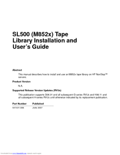 HP SL500 (M852x) User Manual