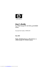HP H5555 - iPAQ Pocket PC User Manual