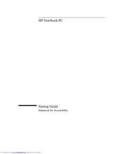 HP ze4200 Series Startup Manual