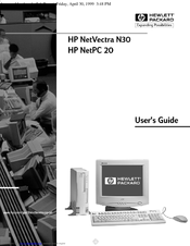 HP NetPC 20 User Manual