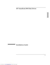 HP F1059B Installation Manual